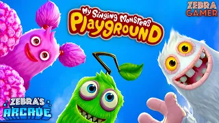 My Singing Monsters Playground Gameplay - Zebra's Arcade!
