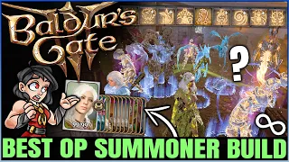 Baldur's Gate 3 - THIS BUILD CHANGES THE GAME - Best Druid Cleric Build Guide & Summoner Multiclass!