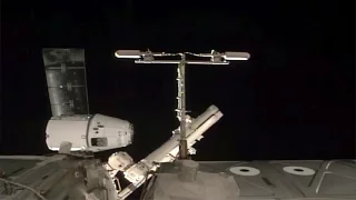 SpaceX CRS-9 Dragon capture highlights