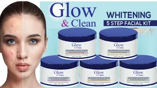 Glow & Clean Whitening Facial | Glow and Clean Whitening 5 Step facial | Glow & Clean Urgent Facial