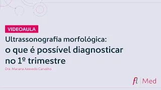 Videoaula Fleury Med - Ultrassonografia morfológica: o que é possível diagnosticar no 1° trimestre