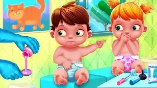 Fun Care Kids Games - Baby Twins Adorable Two - Play And Learn How To Take Care Of Babies