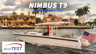 Nimbus T9 (2020) - Test Video by BoatTEST.com