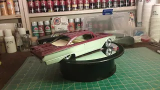 1960 Ford Starliner custom mock up, painted by Lism Cash 1/25 scale