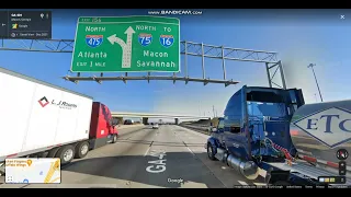 Interstate 75 - Georgia (Exits 149 to 160) northbound