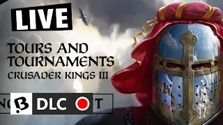 Live 🔴 | DLC Tours and Tournaments | Crusader Kings 3 CZ