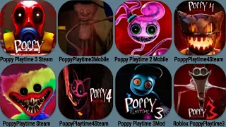 Poppy Playtime 3 Steam, Poppy 3 Mobile, Poppy 2 Mobile,Poppy Steam, Roblox Poppy3, Poppy 4 Demo+Mobi