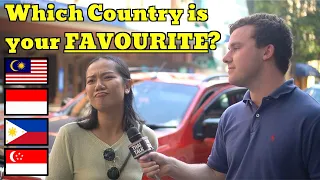 Thai people's FAVOURITE country in South East Asia?
