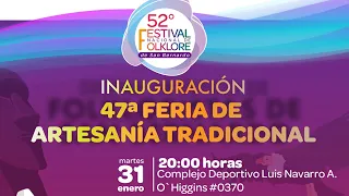 Inauguración 47 Feria de Artesanía Tradicional