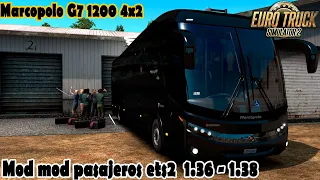 Mod Pasajeros Euro Truck Simulator 2 1.36, 1.37 y 1.38│Mod pasajeros ETS 2│MOD BUS G7 1200 ETS 1.38