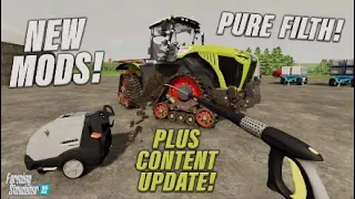 + CONTENT UPDATE! FS22 | NEW MODS! | (Review) Farming Simulator 22 | PS5 | 19th April 2022.