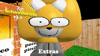 Foxo's Fun Schoolhouse V1.1 Extras Gameplay (Baldi's Basics Fangame)