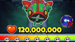 Can You Beat A 120 MILLION HP Bloonarius Without Paragons? (BTD6)