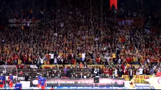 Galatasaray MP - CSKA Moscow " Desibel ölçümü Omuz Omuza"