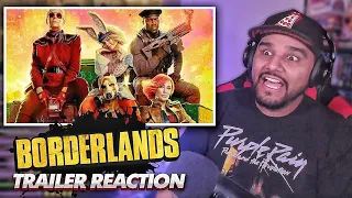 *THE NEXT GUARDIANS OF THE GALAXY!?* Borderlands (2024) *LIVE ACTION TRAILER REACTION*