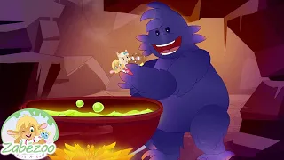 ZABEZOO | The Cave Monster | Learning Cartoons For Kids | Cartoon Shows