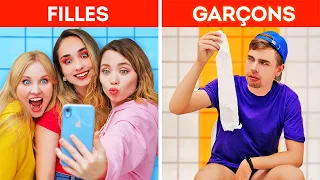 Garçons contre Filles. QUI GAGNE ? - Différences réelles auxquelles tu vas t’identifier par LaLaL’R