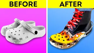 FANTASTIC SHOE HACKS || Unusual Ways To Upgrade Your Shoes