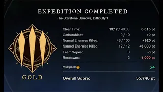 M3 Starstone Speedrun 13:18 (Rapier PoV) | New World