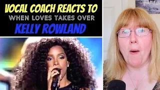 Vocal Coach Reacts to Kelly Rowland 'When love takes over' LIVE (Destiny's Child)