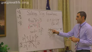 Trigonometry – Solving Trigonometric Equations