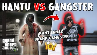 PRANK JADI KUNTILANAK VS GANGSTER - | GTA 5 ROLEPLAY INDONESIA