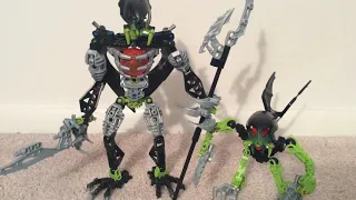 LEGO Bionicle set review of 8952 Mutran and Vican