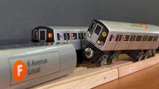 Cursed Munipals MTA F Train Gone Wrong - Subway Mini Clip R160