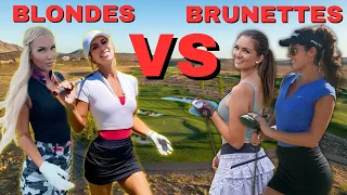 BLONDES VS BRUNETTES | Matchplay | Sabrina Andolpho