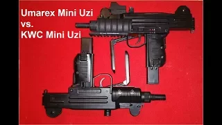 Umarex Mini Uzi CO2 vs. KWC Mini Uzi CO2 / Test /deutsch