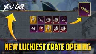 😱 82 Free Materials | New Ultimate Luckiest Crate Opening | Got All Items & Free Rewards | PUBGMobil