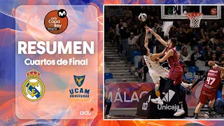 Real Madrid - UCAM Murcia (84-79) RESUMEN | Copa del Rey Málaga 2024