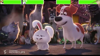 The Secret Life of Pets Final Battle with healthbars (Edited by @GabrielDietrichson )