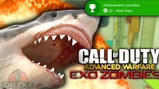 EXO ZOMBIES CARRIER "MAD HOPS" ACHIEVEMENT GUIDE! - Jumping Over Sharks! (Advanced Warfare DLC)