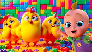 🐤🐥Los Pollitos Dicen Pio Pio- Canciones Infantiles para niños - Música Para Niños - Aprender español