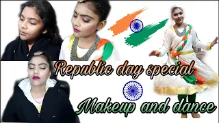 26 January Republic Day 2021 | Hair do And Makeup Tutorial |#realbeauty