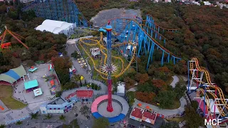 Six Flags México | Super Grill Sky Fly  desde Drone 2024| 🎢