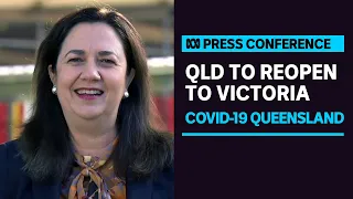 IN FULL: Queensland records one new community case, set to reopen to Victoria | ABC News