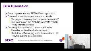 SDC 2017 - Remote Persistent Memory - With Nothing But Net - Tom Talpey