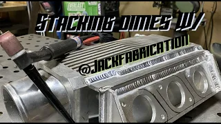 TIG Welding Thick Cast Aluminum with Everlast Welders 325EXT (Carb Intake Hat Build)