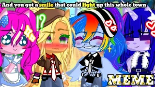 .×•{💝}And you got a smile that could light up this whole town•×.|MEME🍃|gc💕|mlp💫|AppleDash?💘|~