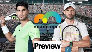 Carlos Alcaraz vs Grigor Dimitrov | Miami Open 2024 Quarter-Final | Tennis Match Preview