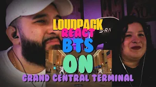 BTS Performs "ON" at Grand Central Terminal for The Tonight Show (REACTION!) #BTS #BTSREACTION