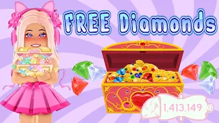 FREE Diamonds ALL Diamond Chest Locations EASY Guide In Royale High Roblox