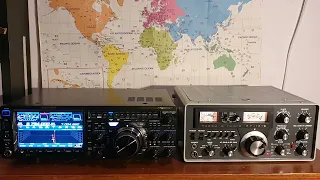 # Yaesu FTDX-101D & Yaesu FT-101E - Side-by-Side Reception Comparison in Dead Band Conditions