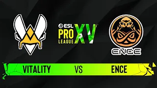 Vitality vs. ENCE - Map 2 [Dust2] - ESL Pro League Season 15 - Group B