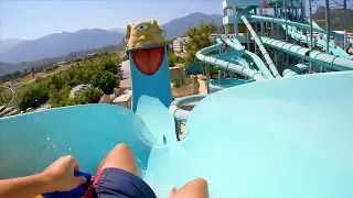 Boomerango WaterSlide at DoloSu WaterPark, Kemer, Turkey (Türkiye)