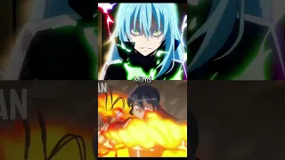 Who is stronger Misumi Makoto vs Rimuru Tempest #anime #rimuru #makoto