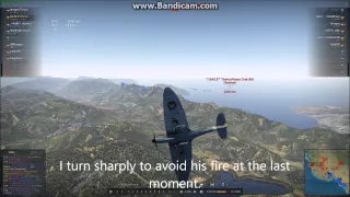 Warthunder RB Spitfire MK9 4 Kills