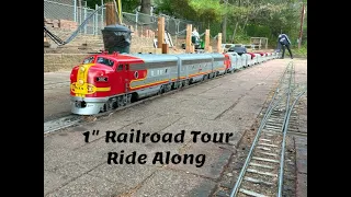 St Croix 1" Railroad Tour- Ride Along